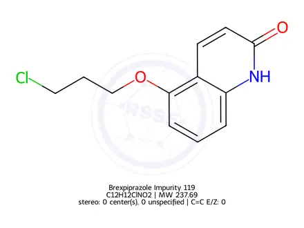Chemical structure of Brexpiprazole Impurity 119