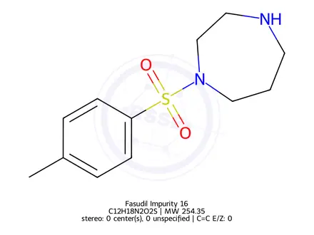 Chemical structure of 1-Tosyl-1,4-diazepane