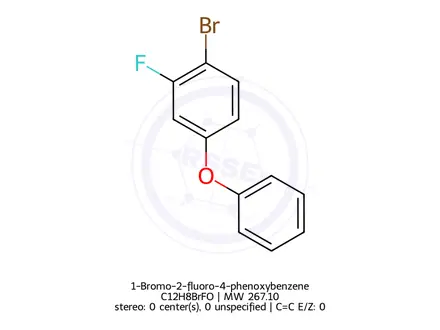 Chemical structure of 1-Bromo-2-fluoro-4-phenoxybenzene