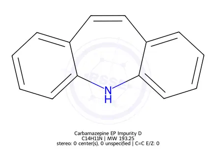 Chemical structure of Carbamazepine EP Impurity D