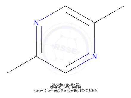 Chemical structure of Glipizide Impurity 27