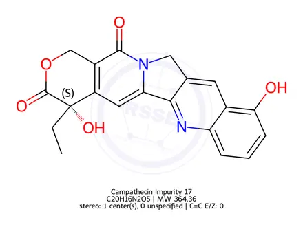 Chemical structure of Campathecin Impurity 17