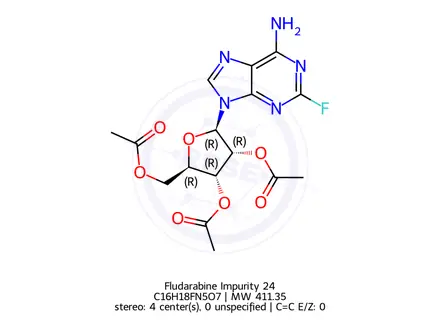 Chemical structure of Fludarabine Impurity 24