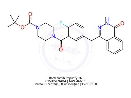 Chemical structure of Bortezomib Impurity 36