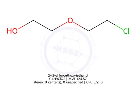 Chemical structure of 2-(2-chloroethoxy)ethanol