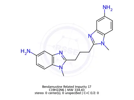 Chemical structure of Bendamustine Related Impurity 17