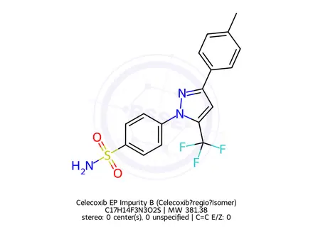 Chemical structure of Celecoxib Impurity 9