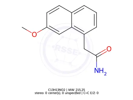 Chemical structure of Agomelatine impurity 9