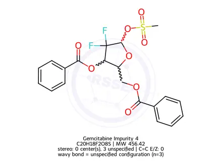 Chemical structure of Gemcitabine Impurity 4