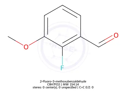 Chemical structure of 2-Fluoro-3-methoxybenzaldehyde