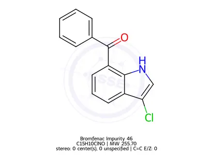 Chemical structure of Bromfenac Impurity 46