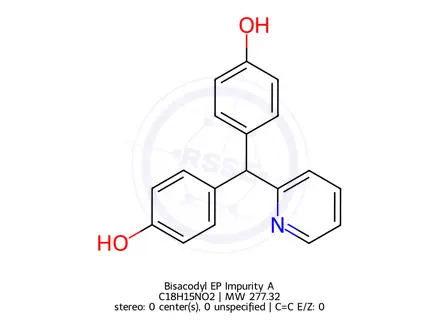 Chemical structure of Bisacodyl EP Impurity A