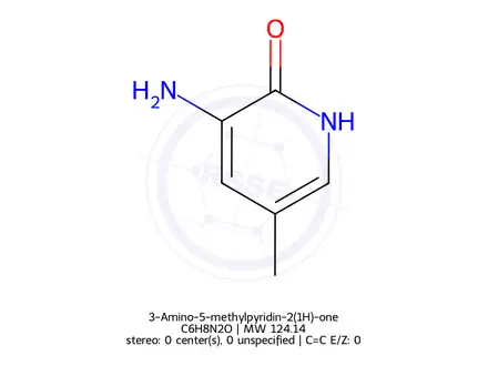 Chemical structure of 3-Amino-5-methylpyridin-2(1H)-one
