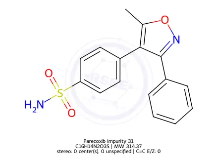 Chemical structure of Parecoxib Impurity 31