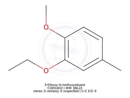 Chemical structure of 3-Ethoxy-4-methoxytoluene