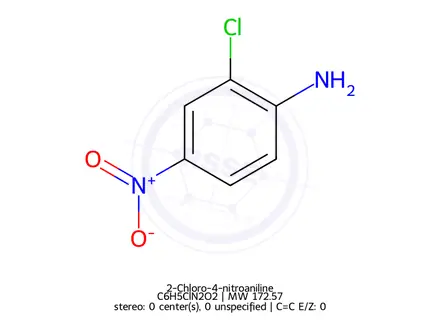 Chemical structure of 2-Chloro-4-nitroaniline