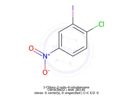 Chemical structure of 1-Chloro-2-iodo-4-nitrobenzene