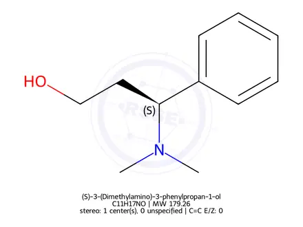 Chemical structure of Dapoxetine impurity 34