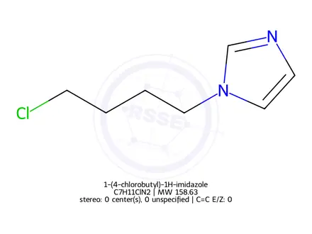 Chemical structure of 1-(4-chlorobutyl)-1H-imidazole
