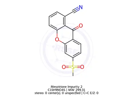 Chemical structure of Mesotrione Impurity 2