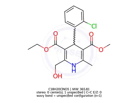 Chemical structure of Amlodipine Impurity 28
