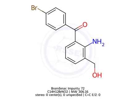 Chemical structure of Bromfenac Impurity 72
