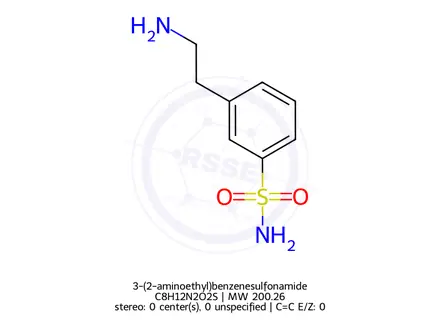 Chemical structure of 3-(2-aminoethyl)benzenesulfonamide