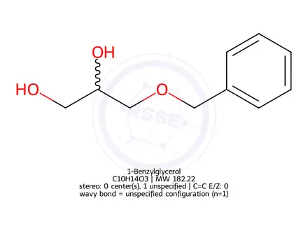 Chemical structure of 1-Benzylglycerol