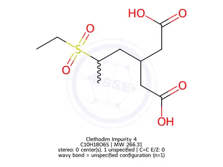 Chemical structure of Clethodim Impurity 4