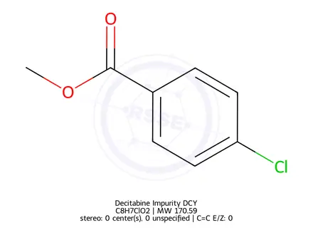 Chemical structure of Decitabine Impurity DCY