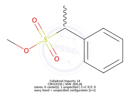 Chemical structure of Cefadroxil Impurity 14