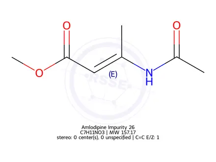 Chemical structure of Amlodipine Impurity 26