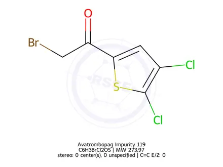 Chemical structure of Avatrombopag Impurity 119