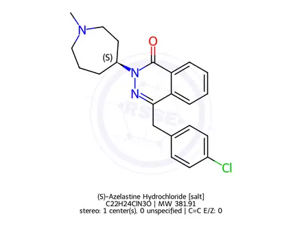 Chemical structure of Azelastine Hydrochloride Impurity 2