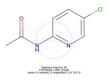 Chemical structure of Zopiclone Impurity 19