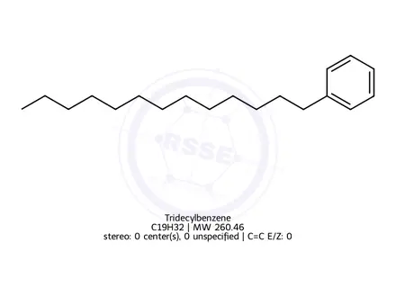 Chemical structure of Tridecylbenzene