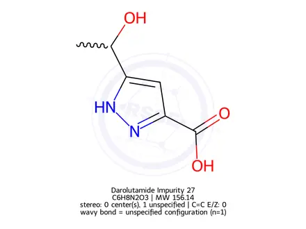 Chemical structure of Darolutamide Impurity 27