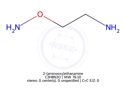 Chemical structure of 2-(aminooxy)ethanamine