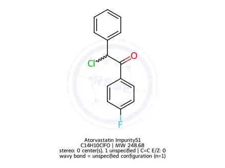 Chemical structure of Atorvastatin Impurity 74