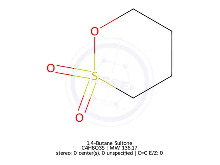 Chemical structure of 1,2-oxathiane 2,2-dioxide