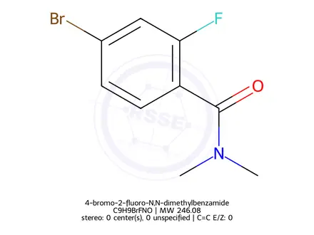 Chemical structure of Enzalutamide Impurity 58