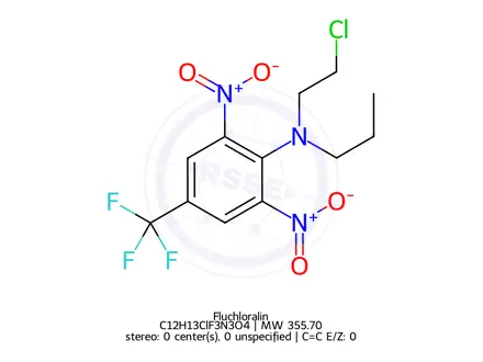 Chemical structure of Fluchloralin