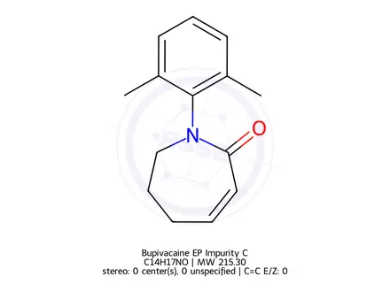 Chemical structure of Bupivacaine EP Impurity C