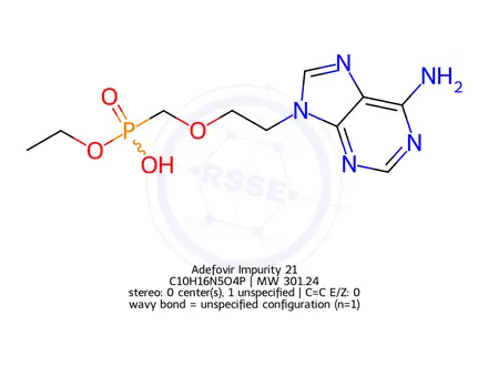 Chemical structure of Adefovir Impurity 21