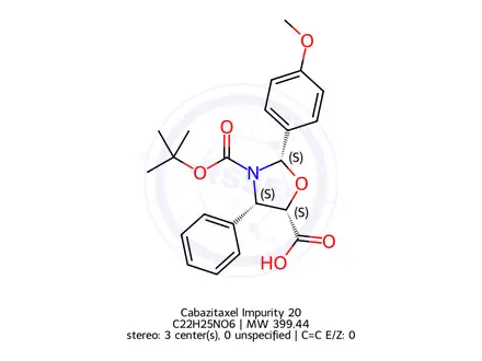 Chemical structure of Docetaxel Impurity 25
