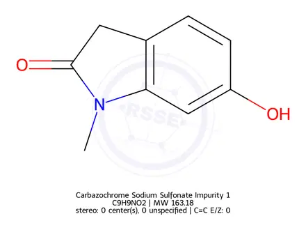 Chemical structure of Carbazochrome Sodium Sulfonate Impurity 1