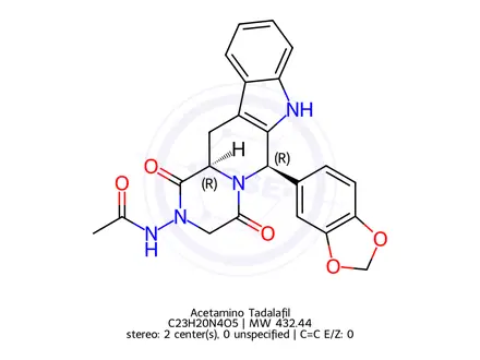 Chemical structure of Tadalafil Impurity 91