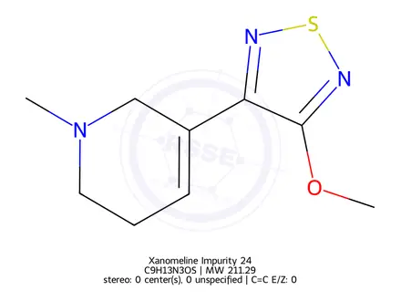 Chemical structure of Xanomeline Impurity 24