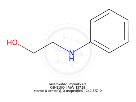 Chemical structure of Rivaroxaban Impurity 62