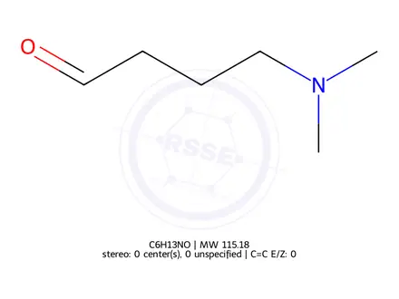Chemical structure of 4-(Dimethylamino)butanal